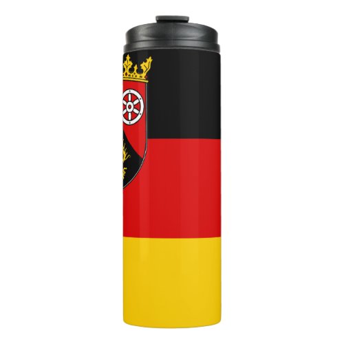 Flag of Rhineland_Palatinate Thermal Tumbler