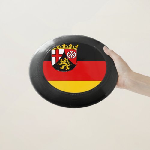 Flag of Rhineland_Palatinate Wham_O Frisbee