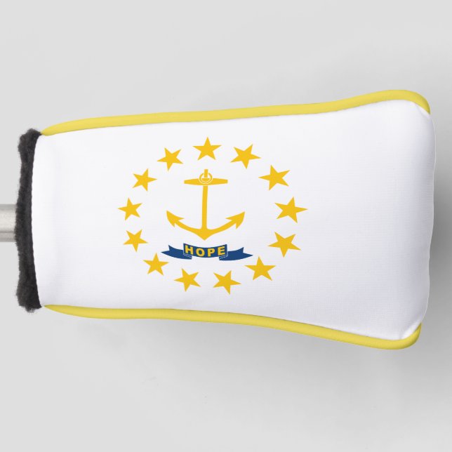 Flag of Rhode Island Golf Head Cover (Front)