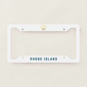 Flag of Rhode Island License Plate Frame