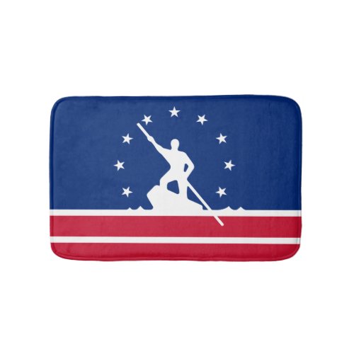 Flag of Richmond Virginia Bathroom Mat