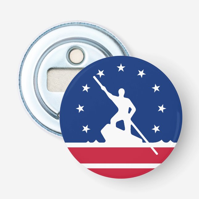 Flag of Richmond, Virginia Bottle Opener (Front)