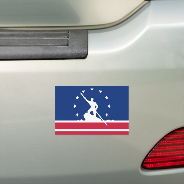 Flag of Richmond, Virginia  Car Magnet (In Situ)