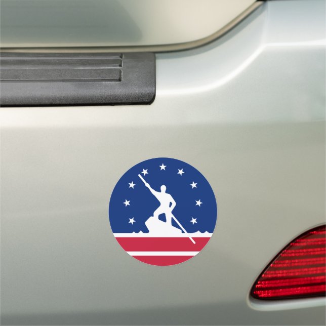 Flag of Richmond, Virginia  Car Magnet (In Situ)