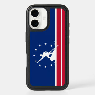 Flag of Richmond, Virginia iPhone 16 Case
