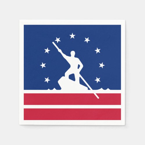 Flag of Richmond Virginia Paper Napkins