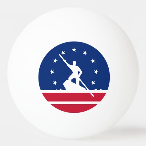 Flag of Richmond Virginia Ping Pong Ball