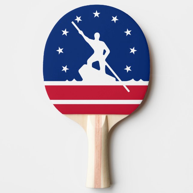 Flag of Richmond, Virginia Ping-Pong Paddle (Front)