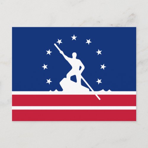 Flag of Richmond Virginia Postcard