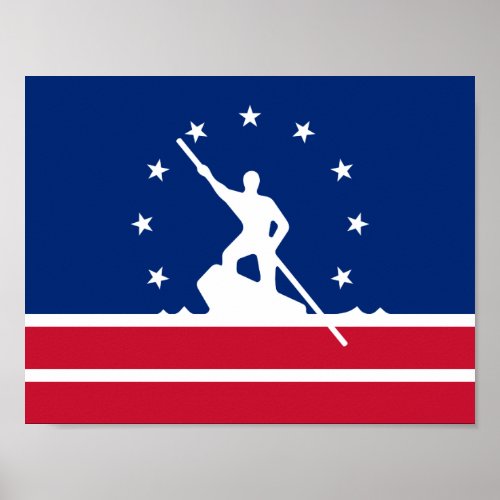 Flag of Richmond Virginia Poster