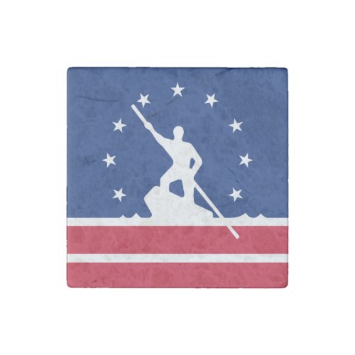 Flag of Richmond Virginia Stone Magnet