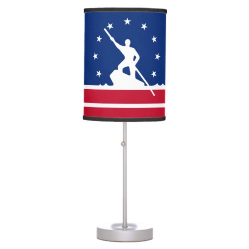 Flag of Richmond Virginia Table Lamp