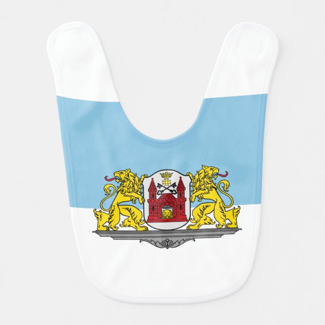Flag of Riga, Latvia Bib (Front)