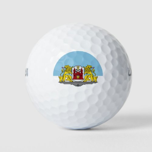 Flag of Riga Latvia Golf Balls