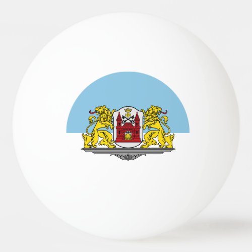 Flag of Riga Latvia Ping_Pong Ball