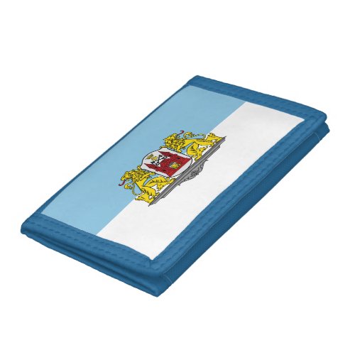 Flag of Riga Latvia Trifold Wallet