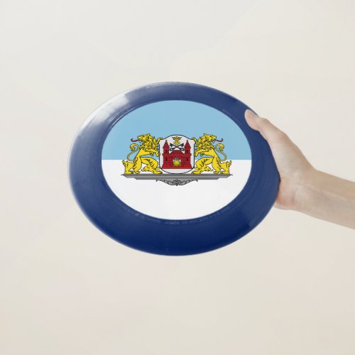 Flag of Riga Latvia Wham_O Frisbee