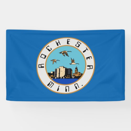 Flag of Rochester Minnesota Banner