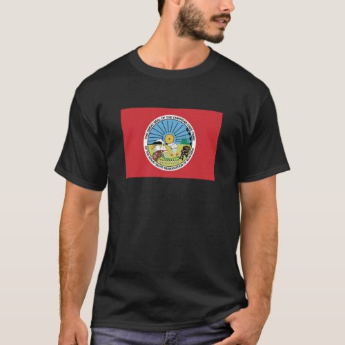 Flag of Rocky Boyx27s Indian Reservation USA Cla T_Shirt