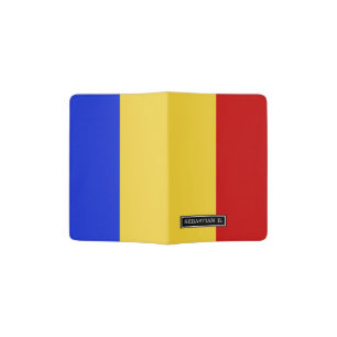 Flag of Romania Passport Holder