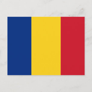 Flag of Romania Postcard