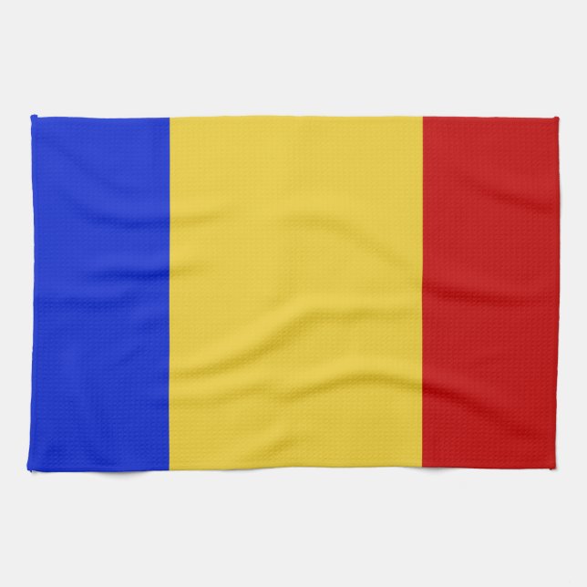 Flag of Romania Towel (Horizontal)