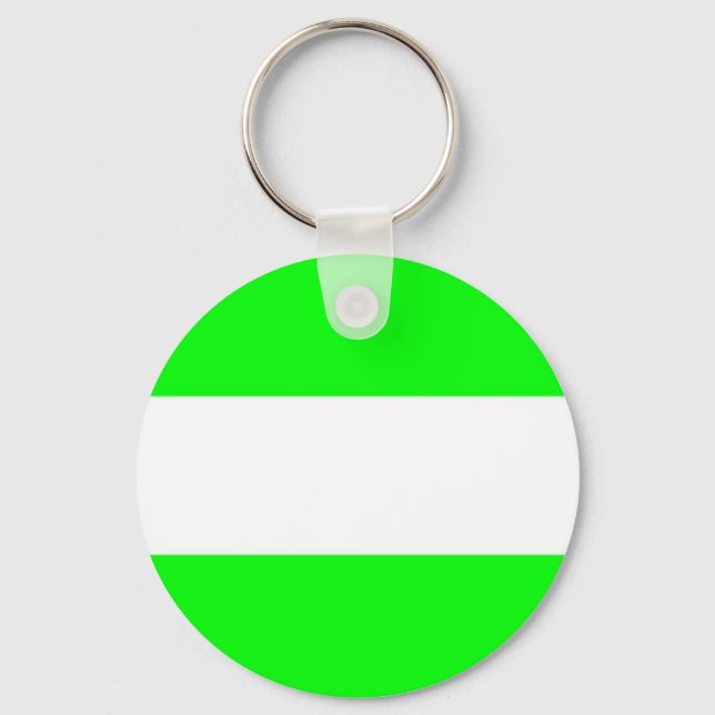 Flag of Rotterdam Keychain (Front)
