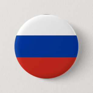 Flag of Russia - Флаг России - Триколор Trikolor Button