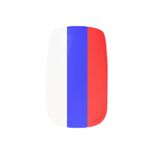 Flag of Russia Minx Nail Wraps