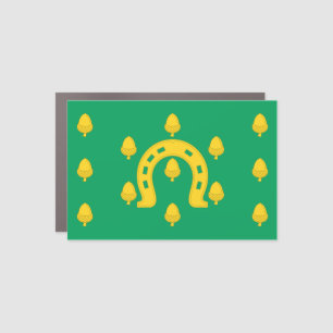 Flag of Rutland Car Magnet