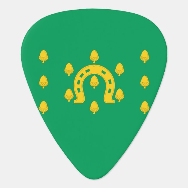 Flag of Rutland Guitar Pick (Front)