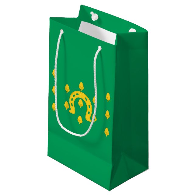 Flag of Rutland Small Gift Bag (Front Angled)