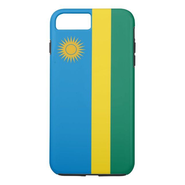 Flag of Rwanda Case-Mate iPhone Case (Back)