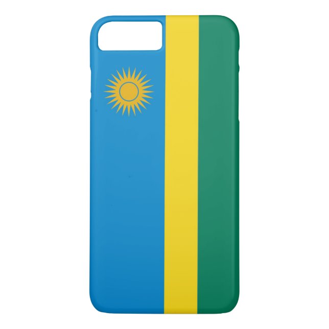 Flag of Rwanda Case-Mate iPhone Case (Back)