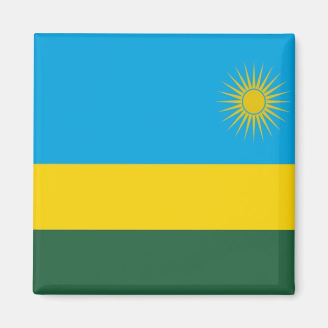 Flag of Rwanda Magnet (Front)