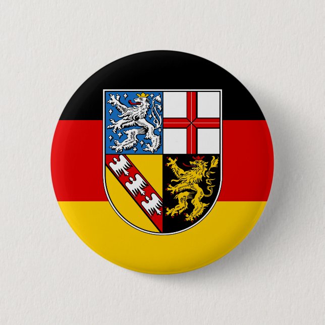 Flag of Saarland Button (Front)