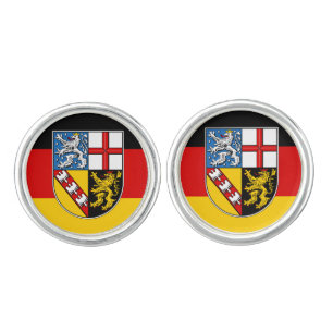 Flag of Saarland Cufflinks