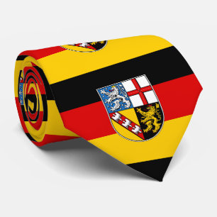 Flag of Saarland Tie