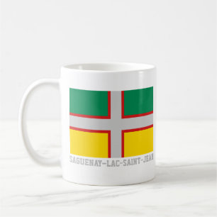 Flag of Saguenay–Lac-Saint-Jean (QUÉBEC) Coffee Mug