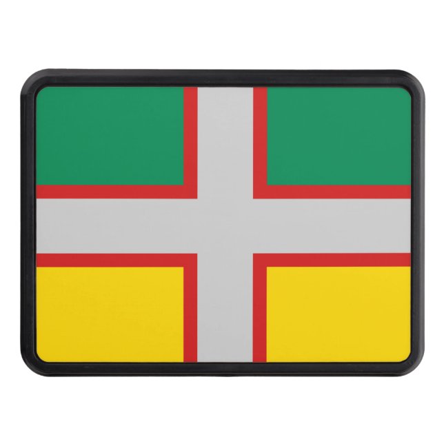 Flag of Saguenay–Lac-Saint-Jean (QUÉBEC) Hitch Cover (Front)