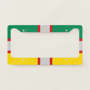 Flag of Saguenay–Lac-Saint-Jean (QUÉBEC) License Plate Frame
