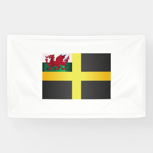 Flag of Saint David Of Wales Banner