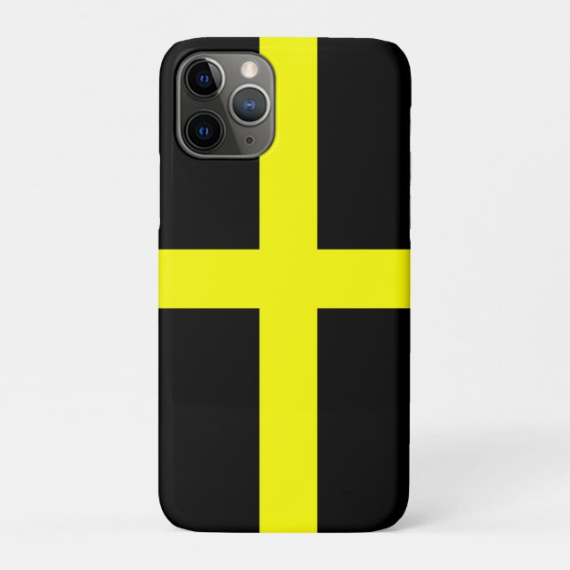 Flag of Saint David (Wales) Case-Mate iPhone Case (Back)