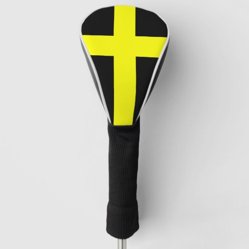 Flag of Saint David Wales Golf Head Cover