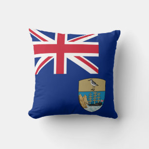 Flag of Saint Helena Throw Pillow
