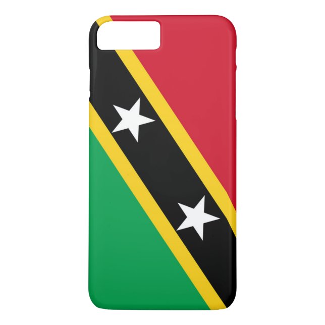 Flag of Saint Kitts and Nevis Case-Mate iPhone Case (Back)