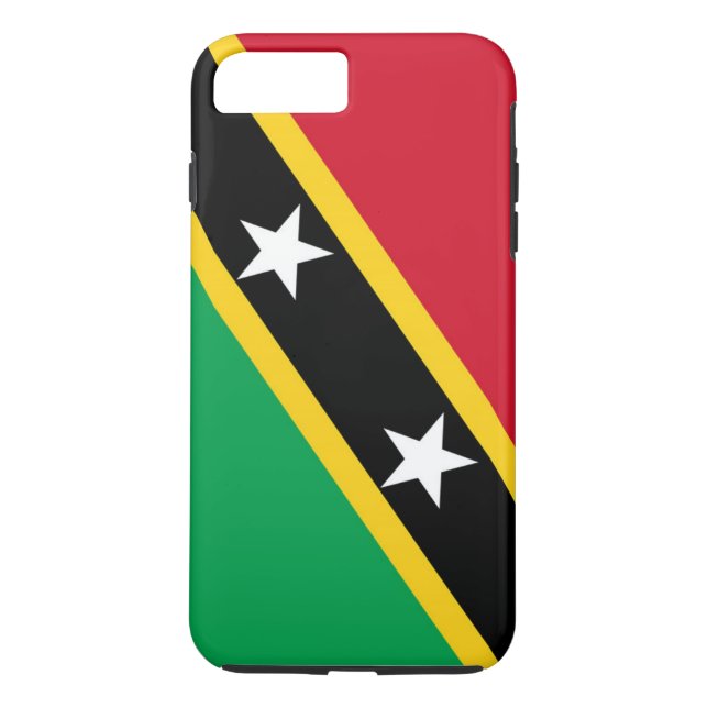 Flag of Saint Kitts and Nevis Case-Mate iPhone Case (Back)