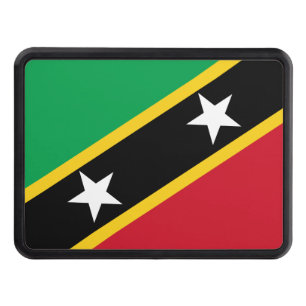 Flag of Saint Kitts and Nevis Hitch Cover