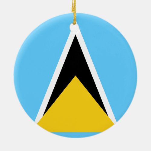 Flag of Saint Lucia Ornament