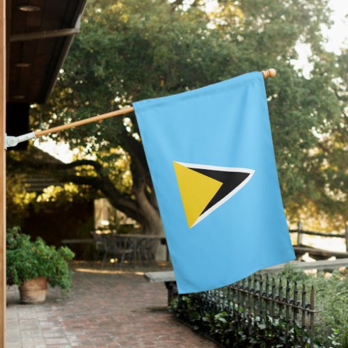 Flag of Saint Lucia St Lucia Caribbean